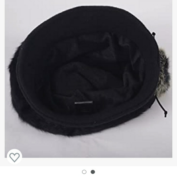 Angola Wool Winter Hats - Felt Wool Cap Beret Bucket Hats with Bill - Cabbie - Picture 2 of 7